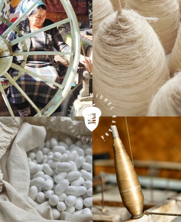 Шелковый (Бахмаль) Клатч-конверт-папка-косметичка BOXUM SECRETUS! (Шкатулка с тайнами!) THINY_BOXUM SECRETUS!